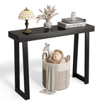 Modern Console Table Solid Wood for Entryway or Hallway Decor