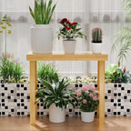 Modern Console Table Solid Wood for Entryway or Hallway Decor