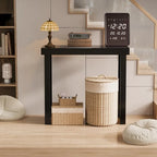 Modern Console Table Solid Wood for Entryway or Hallway Decor
