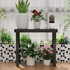 Modern Console Table Solid Wood for Entryway or Hallway Decor