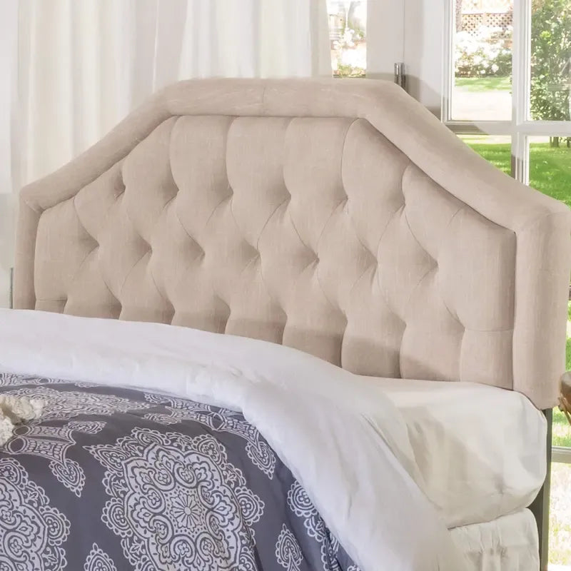 Adjustable full/large upholstered headboard