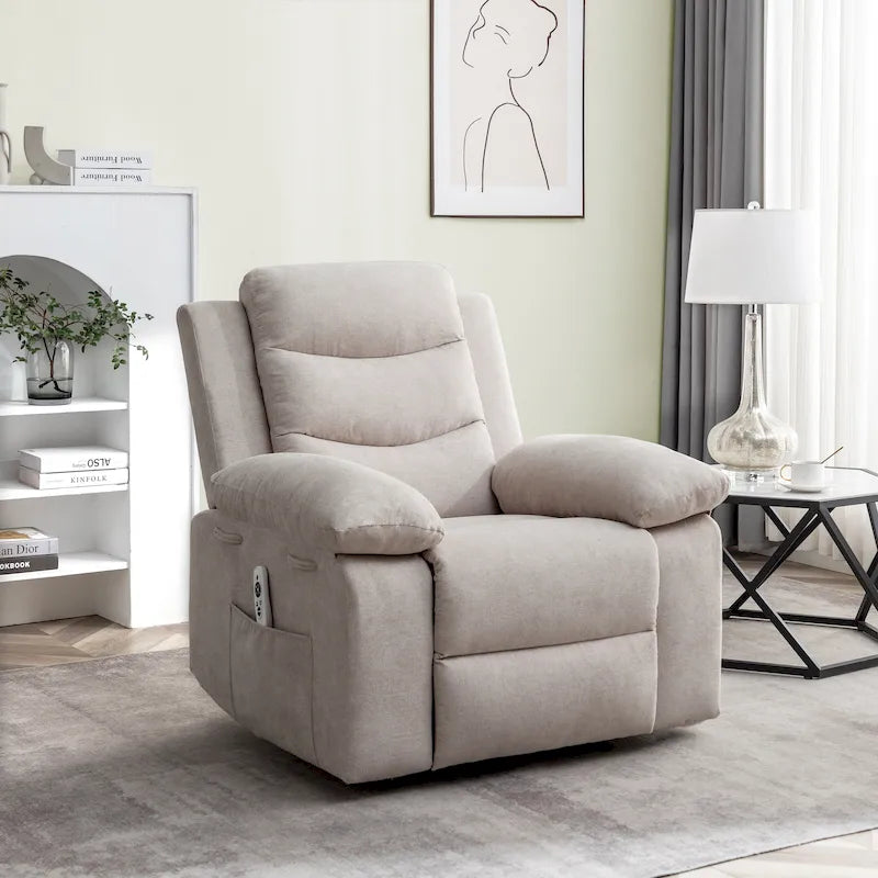 Power Recliner Chair with Adjustable Massage and Heating