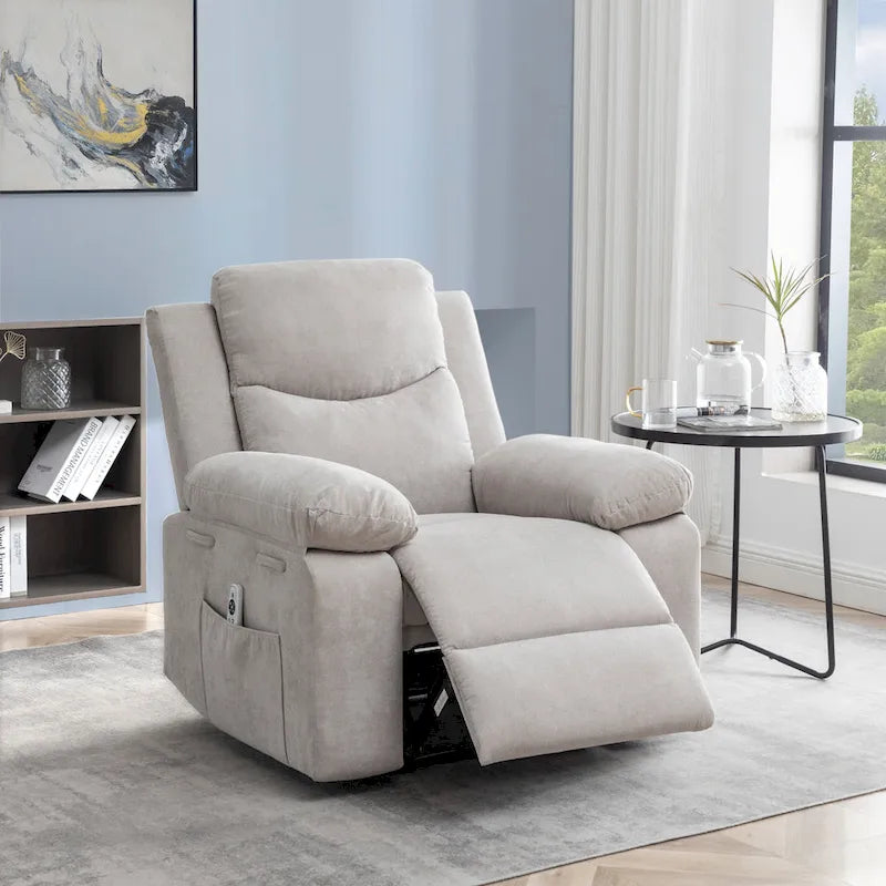 Power Recliner Chair with Adjustable Massage and Heating