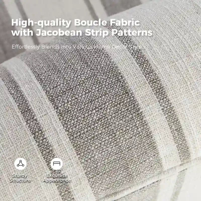 Traditional swivel armchairs, Jacobin stripe pattern, two chairs per set.