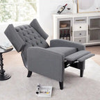 Wide Manual Wing Chair Recliner - 34.45 x 27.16 x 40.55