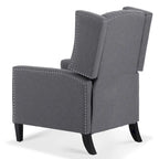 Wide Manual Wing Chair Recliner - 34.45 x 27.16 x 40.55