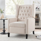 Wide Manual Wing Chair Recliner - 34.45 x 27.16 x 40.55