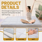 Roll Up Floor Japanese Mattress Futon with storage bag