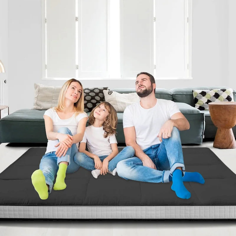 Roll Up Floor Japanese Mattress Futon with storage bag