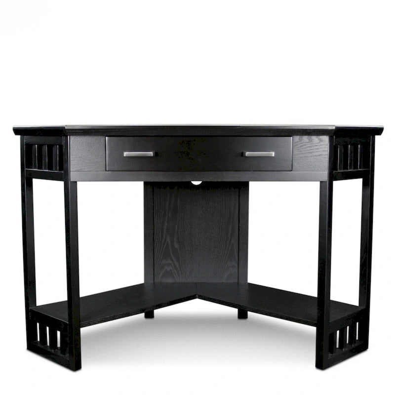 Mission Oak Corner Writing Desk for Home Office