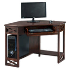 Mission Oak Corner Writing Desk for Home Office