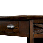 Mission Oak Corner Writing Desk for Home Office