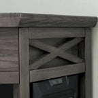 Mission Oak Corner Writing Desk for Home Office