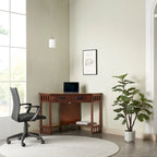 Mission Oak Corner Writing Desk for Home Office