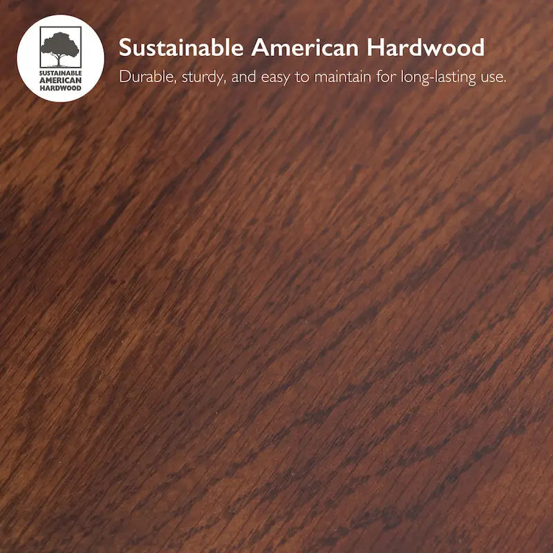 Mission Oak Corner Writing Desk for Home Office