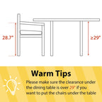 Upholstered Dining Chairs Set of 2 - Black & Gold Iron Frame