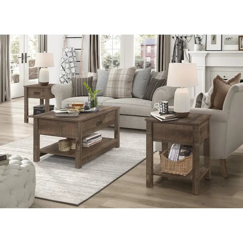 3 pieces Coffee Table Set