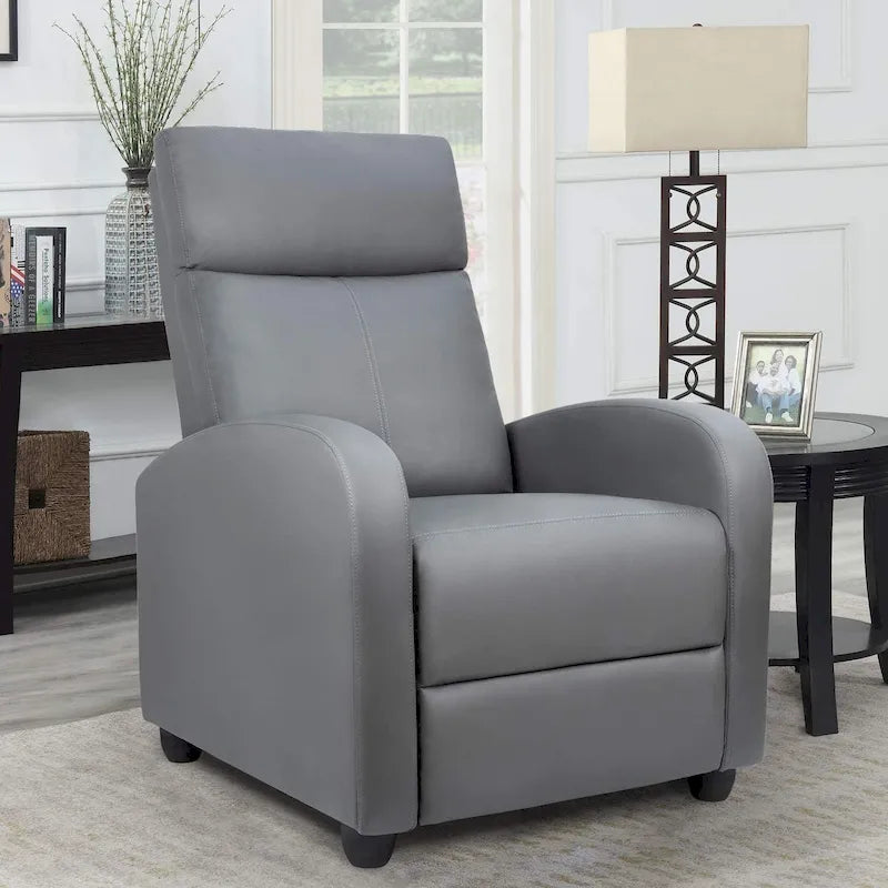 PU Leather Recliner Chair - Single Seat