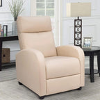 PU Leather Recliner Chair - Single Seat