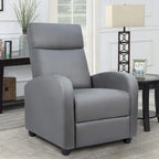 PU Leather Recliner Chair - Single Seat