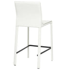 Modern Leather Counter Stool