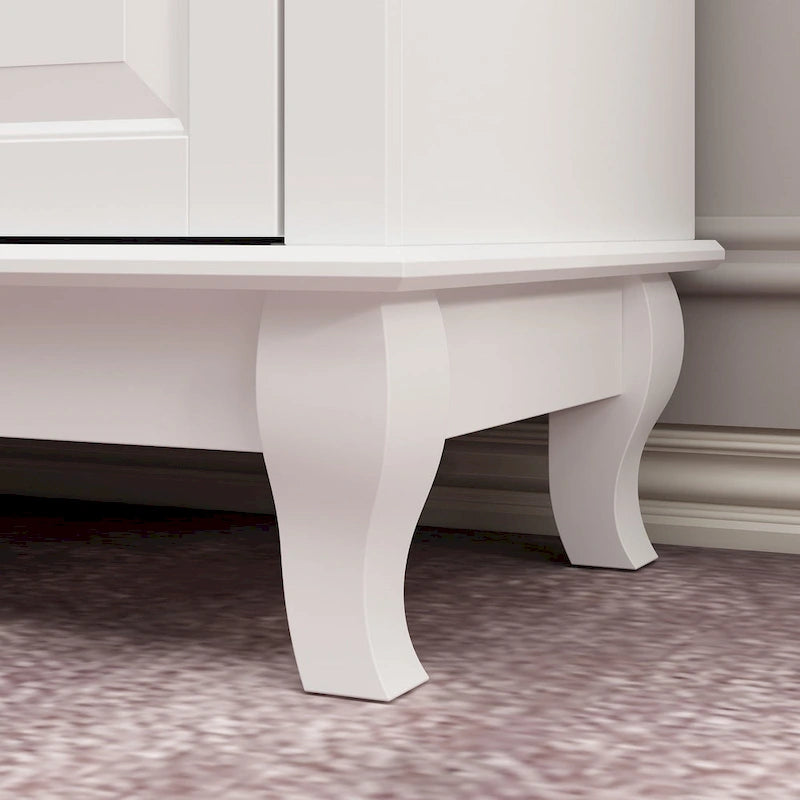 55.1W 9-Drawer Dresser: Spacious and Sleek Design Chest Lacquer