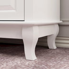 55.1W 9-Drawer Dresser: Spacious and Sleek Design Chest Lacquer