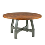 Lancaster Round Dining/Gathering Table - amber/ graphite