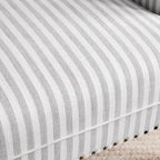 Upholstered Accent Sofa Linen Club Chair with Legs for Living Room