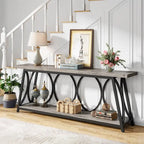 70.9 inch Extra Long Console Table Sofa Accent Table for Living Room