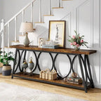 70.9 inch Extra Long Console Table Sofa Accent Table for Living Room