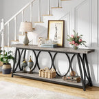 70.9 inch Extra Long Console Table Sofa Accent Table for Living Room