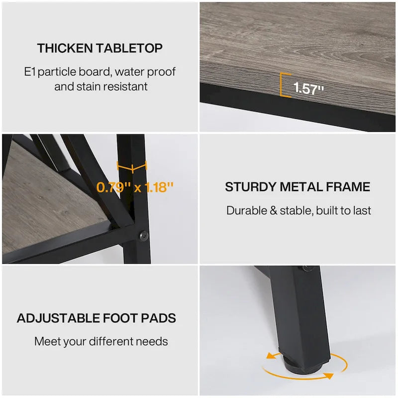 70.9 inch Extra Long Console Table Sofa Accent Table for Living Room