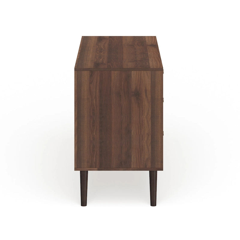 3-Drawer Mid-Century Buffet - Wood Finish