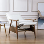 Chestnut Brown Push-Back Recliner Chair - 330 lbs Capacity