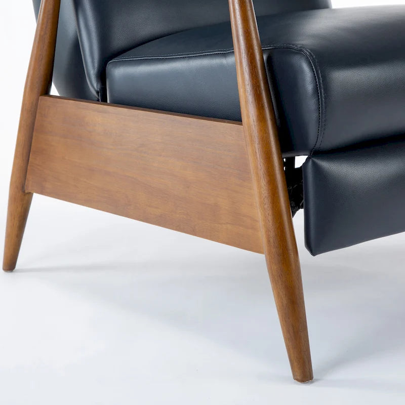 Chestnut Brown Push-Back Recliner Chair - 330 lbs Capacity