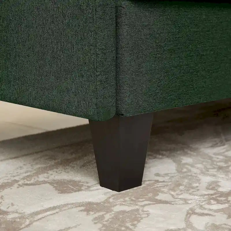 86.22 L Shaped Sectional Sofa with Side Storage Pockets