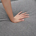 86.22 L Shaped Sectional Sofa with Side Storage Pockets