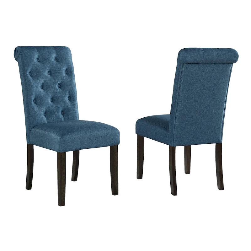 Solid Wood Tufted Dining Chair (Set of 2)