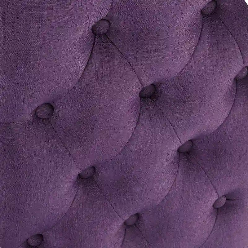 Solid Wood Tufted Dining Chair (Set of 2)