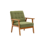 Mid-Century Modern Accent solid wood chair, for Living Room Bedroom Studio chair