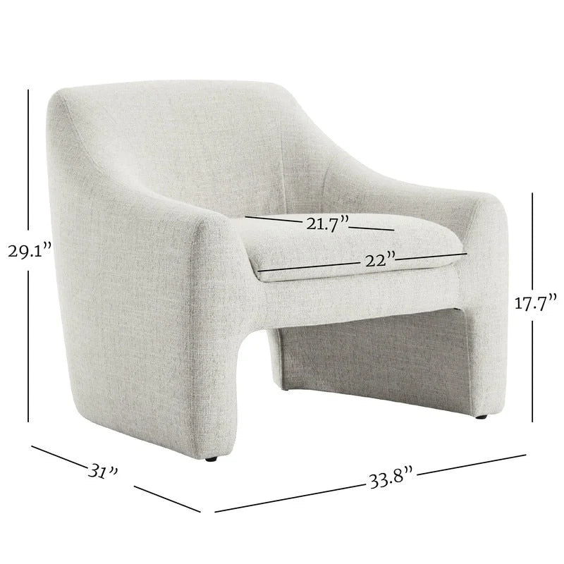 Modern Accent Chair Oversized