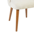 Upholstered Dining Side Chairs with Cutout Back design (Set of 2)