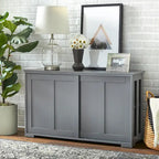 Sliding Door Stackable Buffet/Sideboard