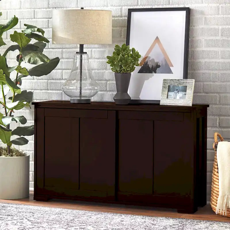 Sliding Door Stackable Buffet/Sideboard
