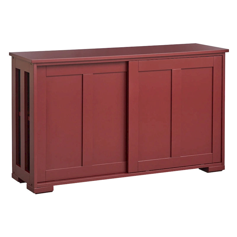 Sliding Door Stackable Buffet/Sideboard