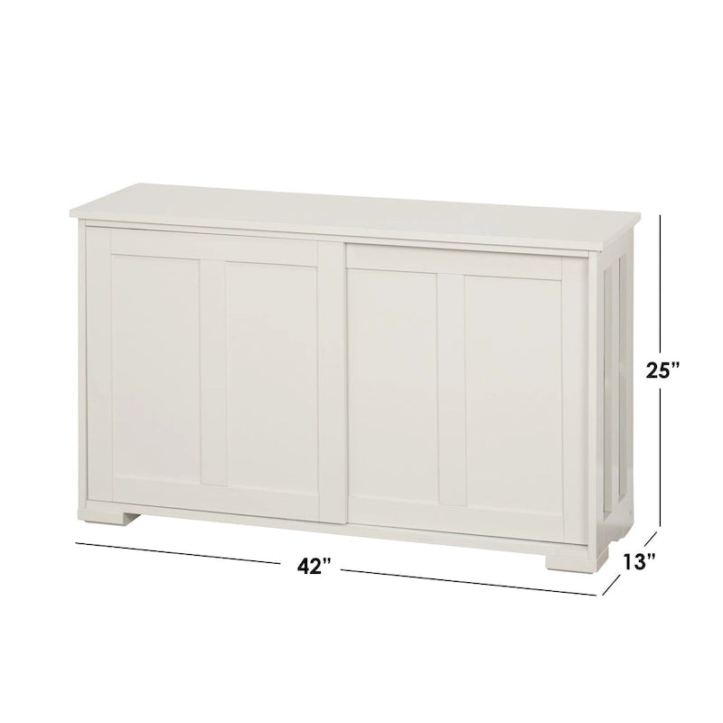 Sliding Door Stackable Buffet/Sideboard