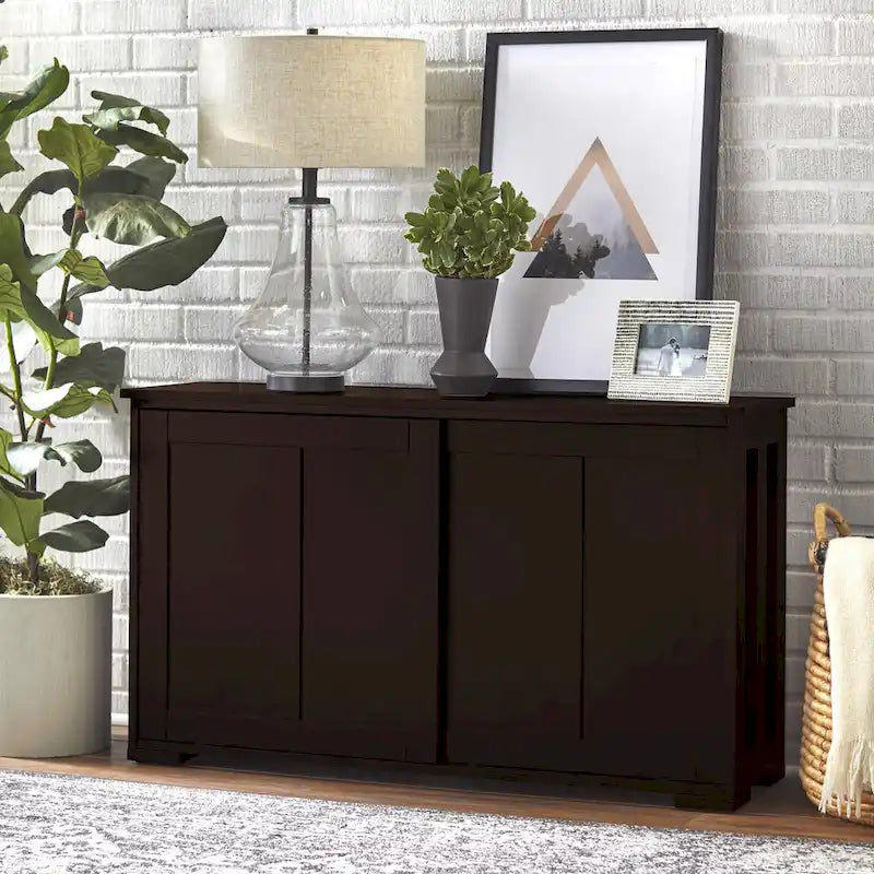 Sliding Door Stackable Buffet/Sideboard