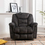 Rocker Recliner Chair Oversized Manual 360 Swivel Recliners for Living Room