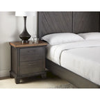 Rustic Two-Tone 4-Piece Bedroom Set - Queen/King